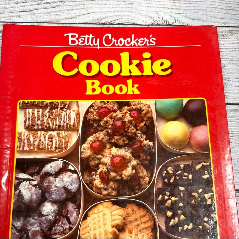 Vintage Betty Crocker's Cookie Book 1986 Vintage Cook Book Grandmacore